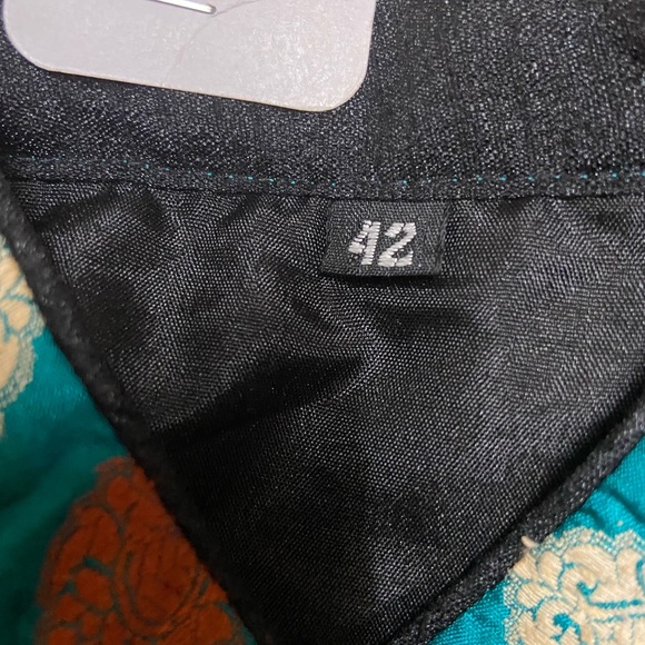 🛍️ Black Solid Straight Kurta. Size - 42 - Picture 14 of 15